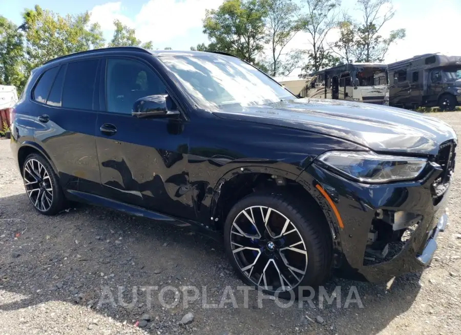 BMW X5 M 2022 vin 5YMJU0C09N9K23281 from auto auction Copart