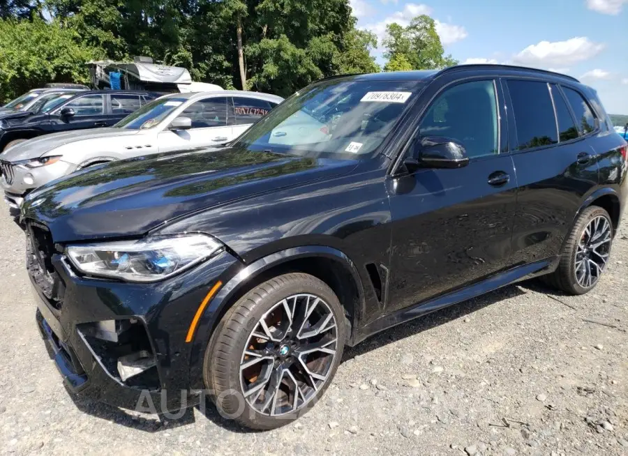 BMW X5 M 2022 vin 5YMJU0C09N9K23281 from auto auction Copart