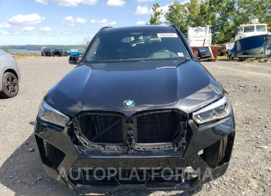 BMW X5 M 2022 vin 5YMJU0C09N9K23281 from auto auction Copart