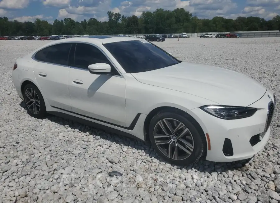 BMW 430I GRAN 2022 vin WBA63AV07NFL96204 from auto auction Copart