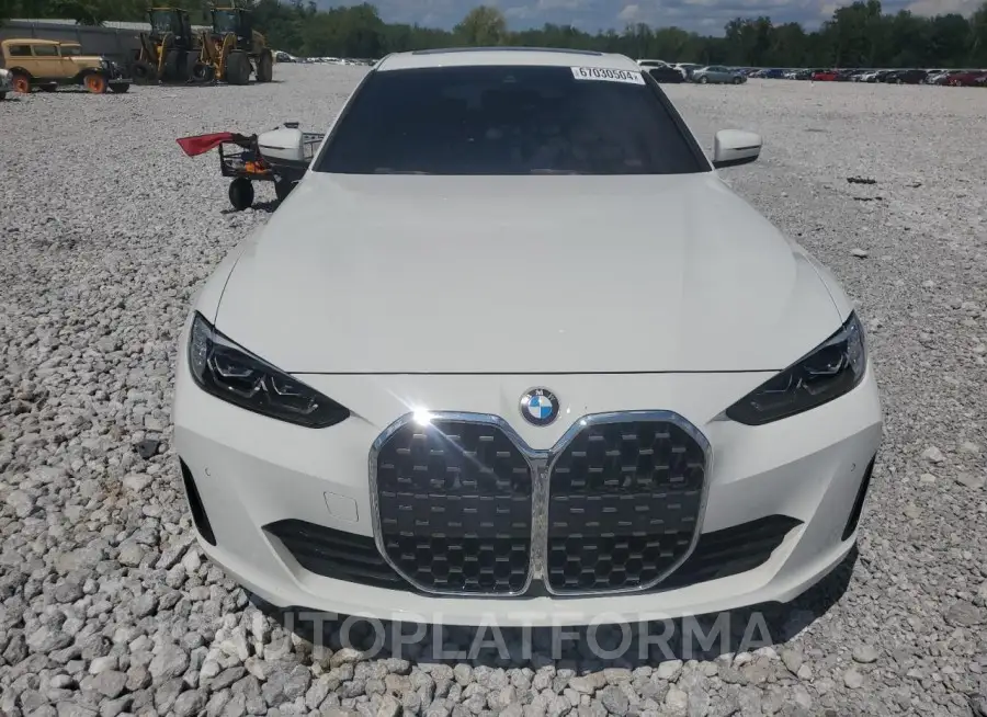 BMW 430I GRAN 2022 vin WBA63AV07NFL96204 from auto auction Copart