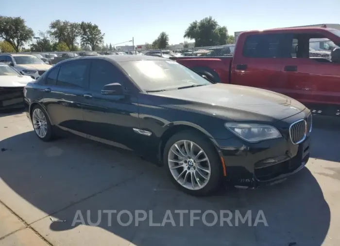 BMW 740 LI 2015 vin WBAYE4C58FD138869 from auto auction Copart