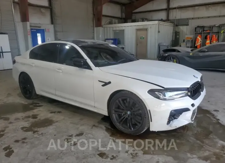 BMW M5 2021 vin WBS83CH0XMCF18245 from auto auction Copart