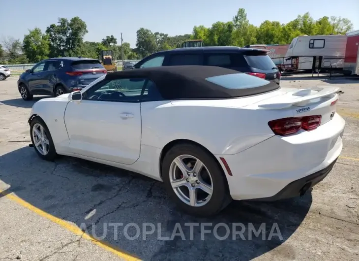 CHEVROLET CAMARO LS 2020 vin 1G1FB3DX0L0121329 from auto auction Copart