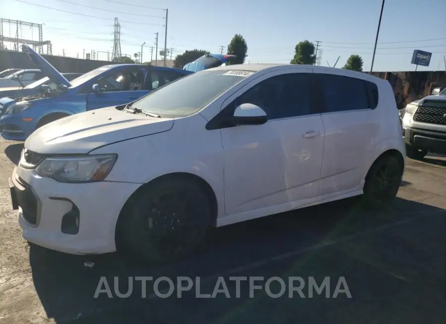 CHEVROLET SONIC LT 2018 vin 1G1JD6SB6J4103517 from auto auction Copart