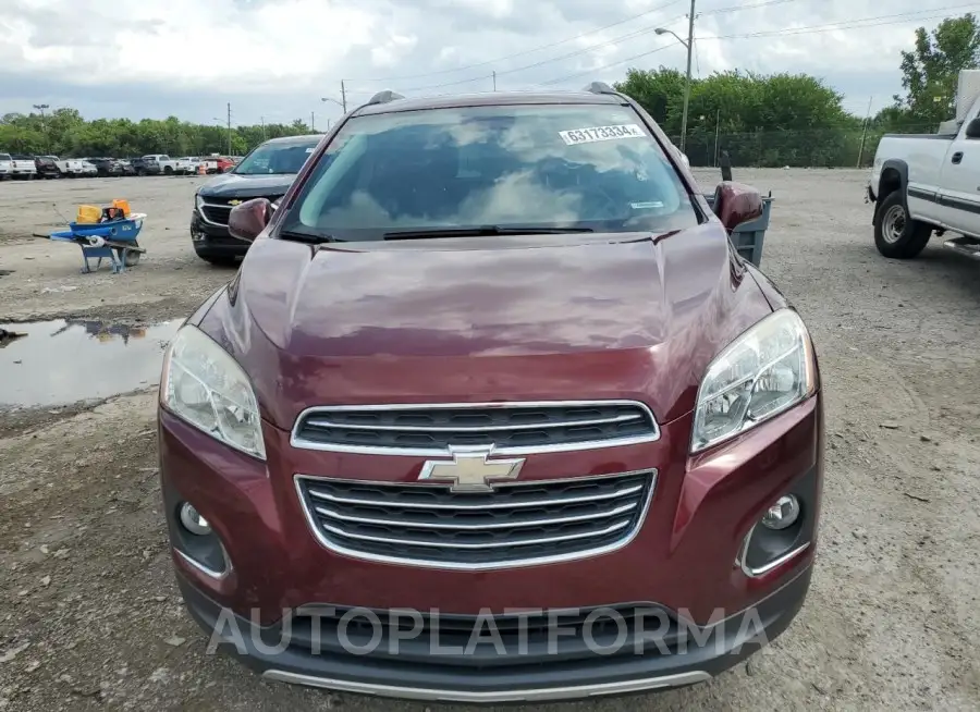 CHEVROLET TRAX LTZ 2016 vin 3GNCJRSB8GL260910 from auto auction Copart