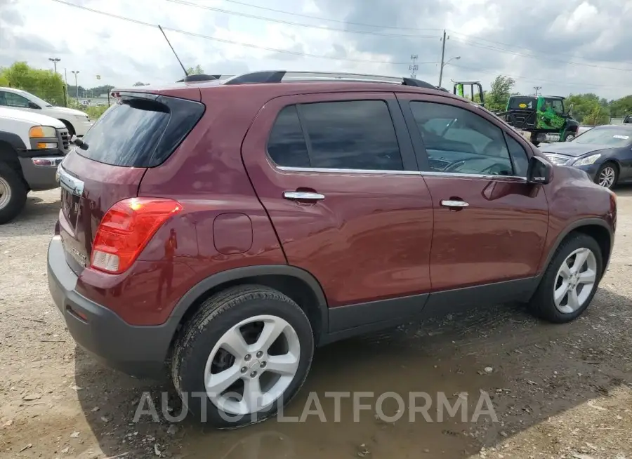 CHEVROLET TRAX LTZ 2016 vin 3GNCJRSB8GL260910 from auto auction Copart