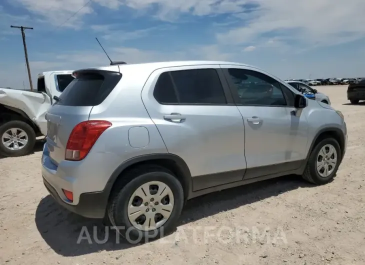 CHEVROLET TRAX LS 2018 vin KL7CJKSB3JB717337 from auto auction Copart