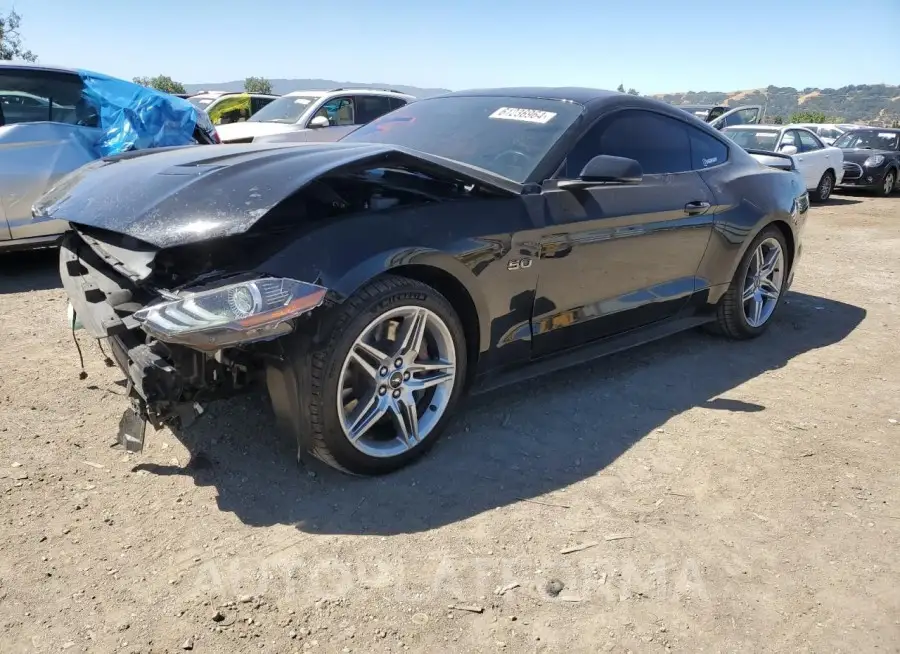 FORD MUSTANG GT 2018 vin 1FA6P8CF8J5123852 from auto auction Copart