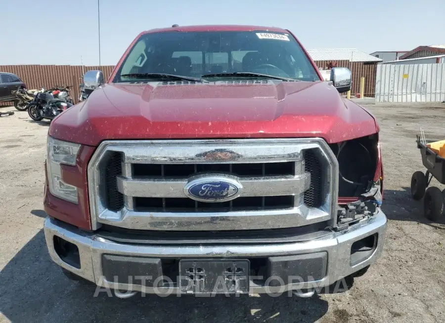 FORD F150 SUPER 2017 vin 1FTEW1EF7HFA68070 from auto auction Copart