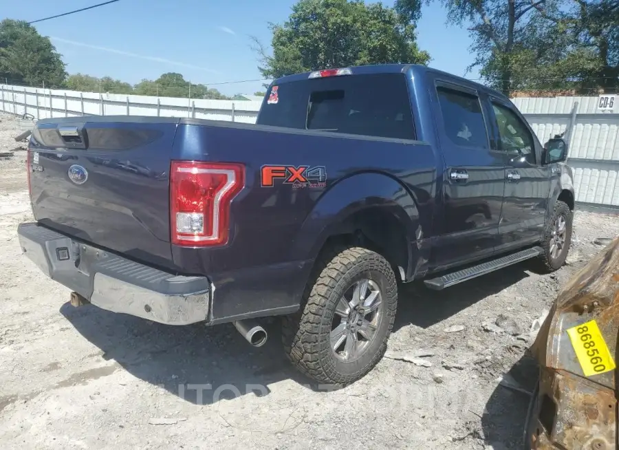 FORD F150 SUPER 2017 vin 1FTEW1EP2HFC77161 from auto auction Copart