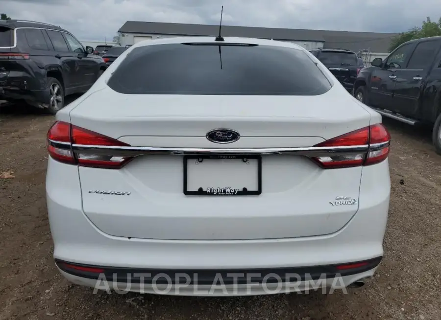 FORD FUSION SE 2017 vin 3FA6P0LU6HR323409 from auto auction Copart