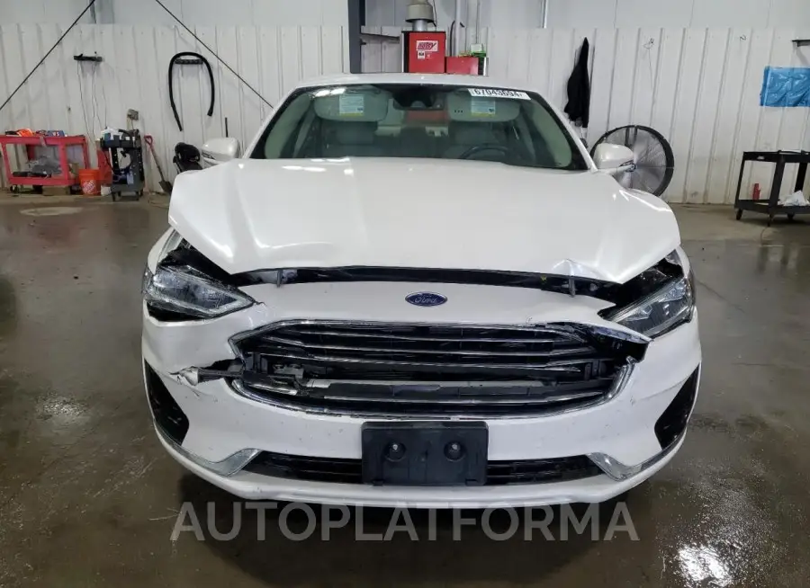 FORD FUSION SEL 2019 vin 3FA6P0MU1KR137279 from auto auction Copart