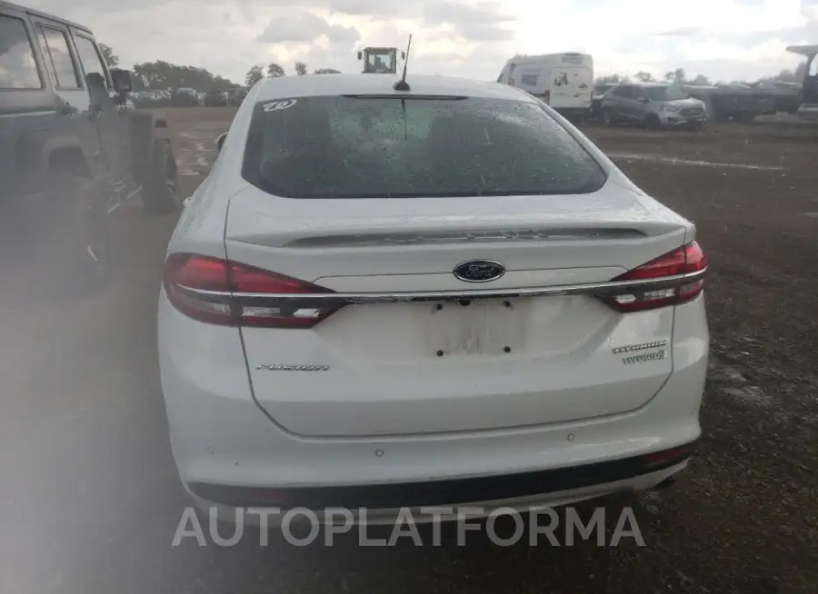 FORD FUSION TIT 2018 vin 3FA6P0RU4JR219076 from auto auction Copart