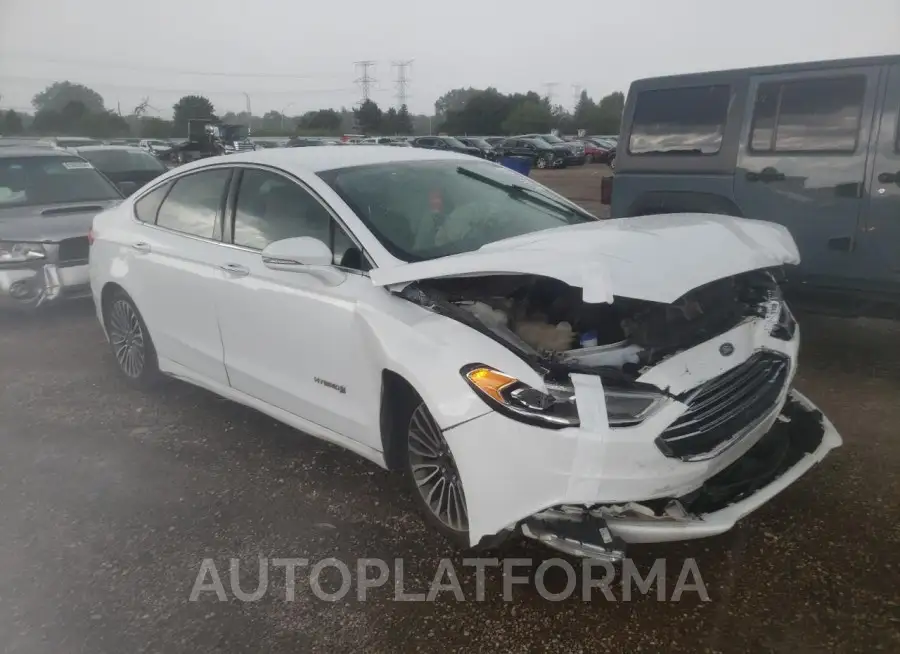 FORD FUSION TIT 2018 vin 3FA6P0RU4JR219076 from auto auction Copart