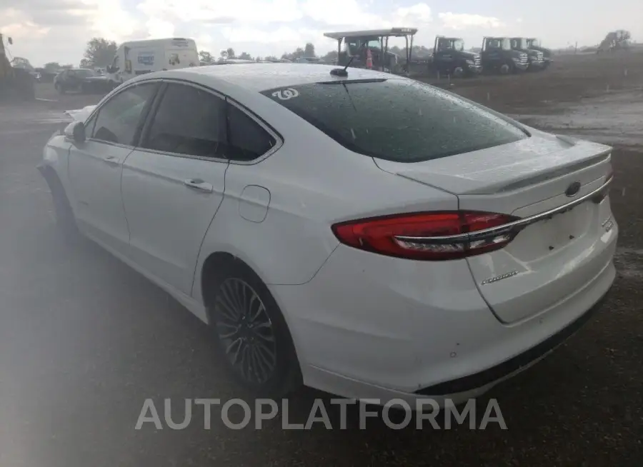 FORD FUSION TIT 2018 vin 3FA6P0RU4JR219076 from auto auction Copart