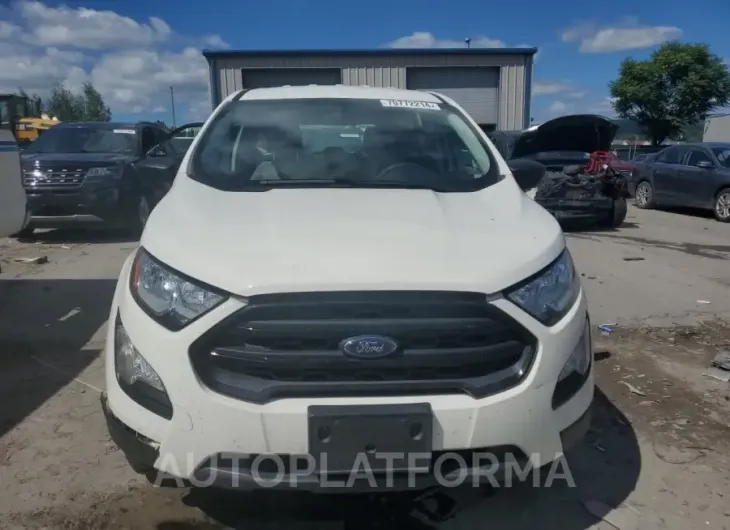 FORD ECOSPORT S 2018 vin MAJ6P1SL7JC200334 from auto auction Copart