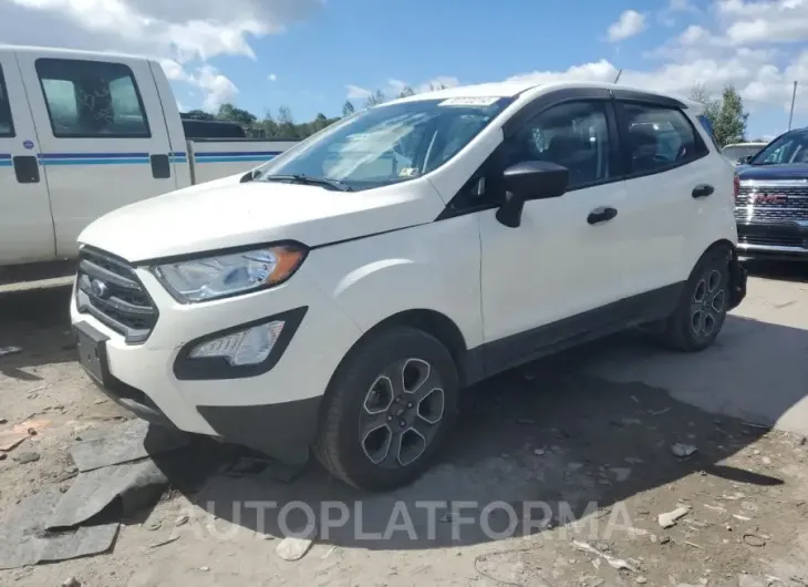 FORD ECOSPORT S 2018 vin MAJ6P1SL7JC200334 from auto auction Copart