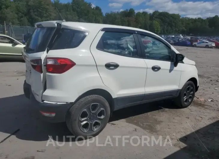 FORD ECOSPORT S 2018 vin MAJ6P1SL7JC200334 from auto auction Copart