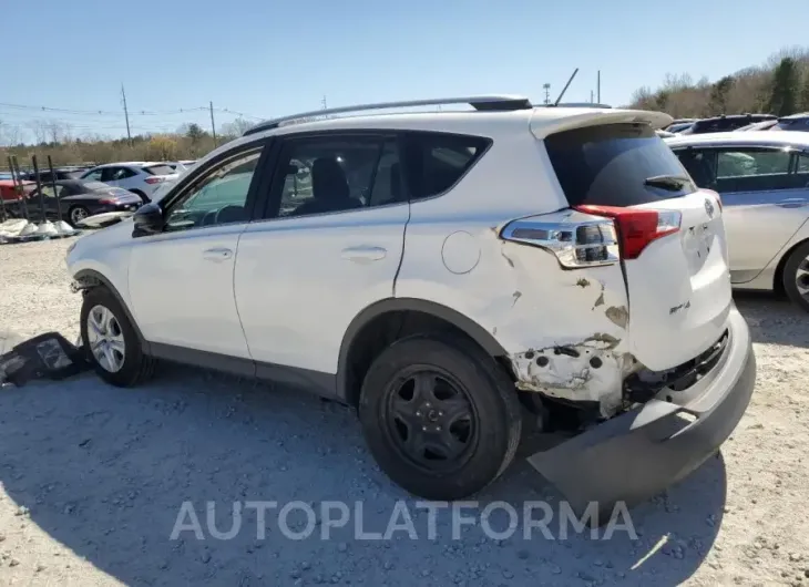 TOYOTA RAV4 LE 2015 vin 2T3BFREVXFW346416 from auto auction Copart