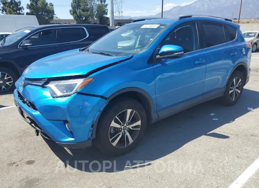 TOYOTA RAV4 XLE 2016 vin 2T3WFREV9GW240512 from auto auction Copart