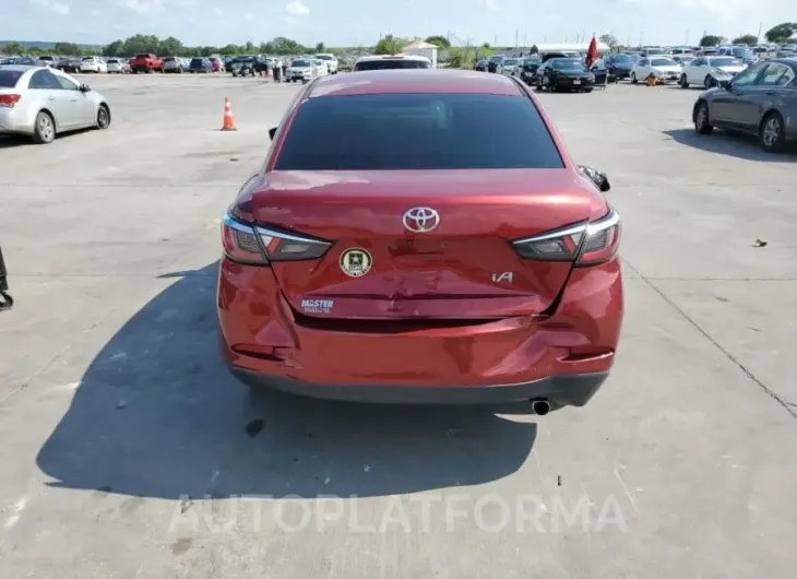 TOYOTA YARIS IA 2017 vin 3MYDLBYV2HY162798 from auto auction Copart