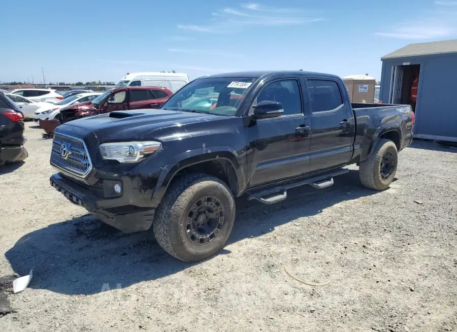 TOYOTA TACOMA DOU 2016 vin 3TMDZ5BNXGM008854 from auto auction Copart