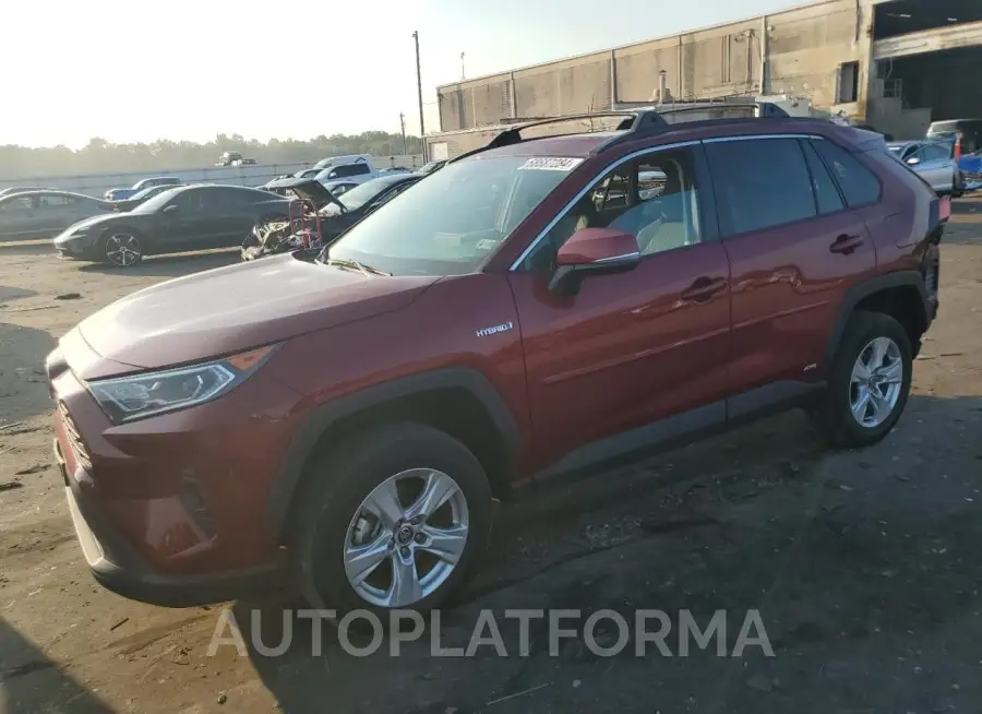 TOYOTA RAV4 XLE 2021 vin 4T3RWRFV0MU013670 from auto auction Copart