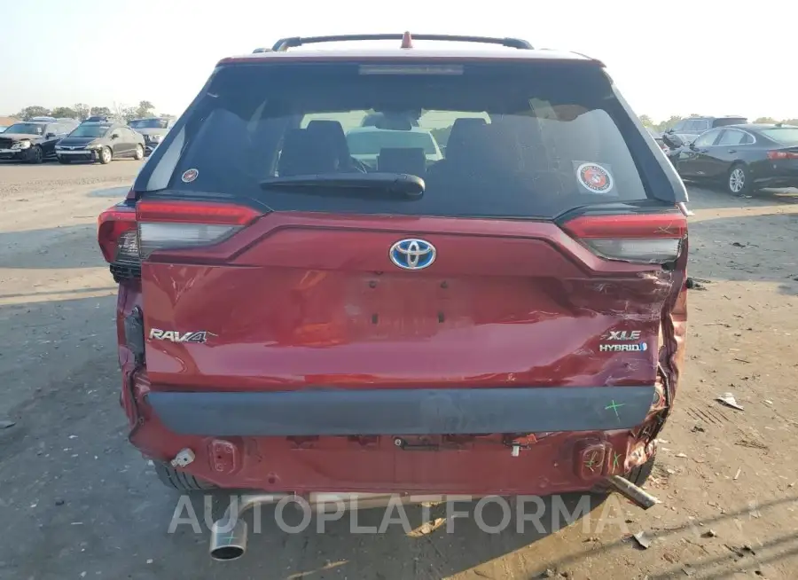 TOYOTA RAV4 XLE 2021 vin 4T3RWRFV0MU013670 from auto auction Copart