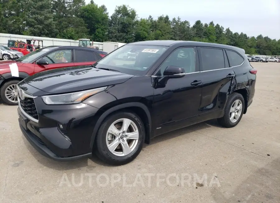 TOYOTA HIGHLANDER 2022 vin 5TDBBRCH4NS102107 from auto auction Copart