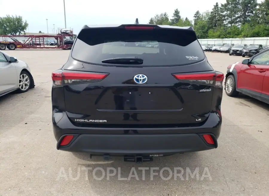 TOYOTA HIGHLANDER 2022 vin 5TDBBRCH4NS102107 from auto auction Copart