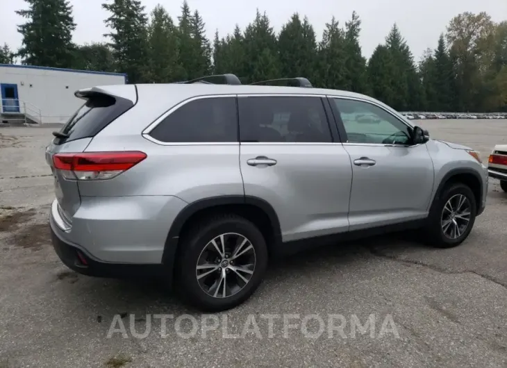 TOYOTA HIGHLANDER 2019 vin 5TDBZRFH2KS986809 from auto auction Copart