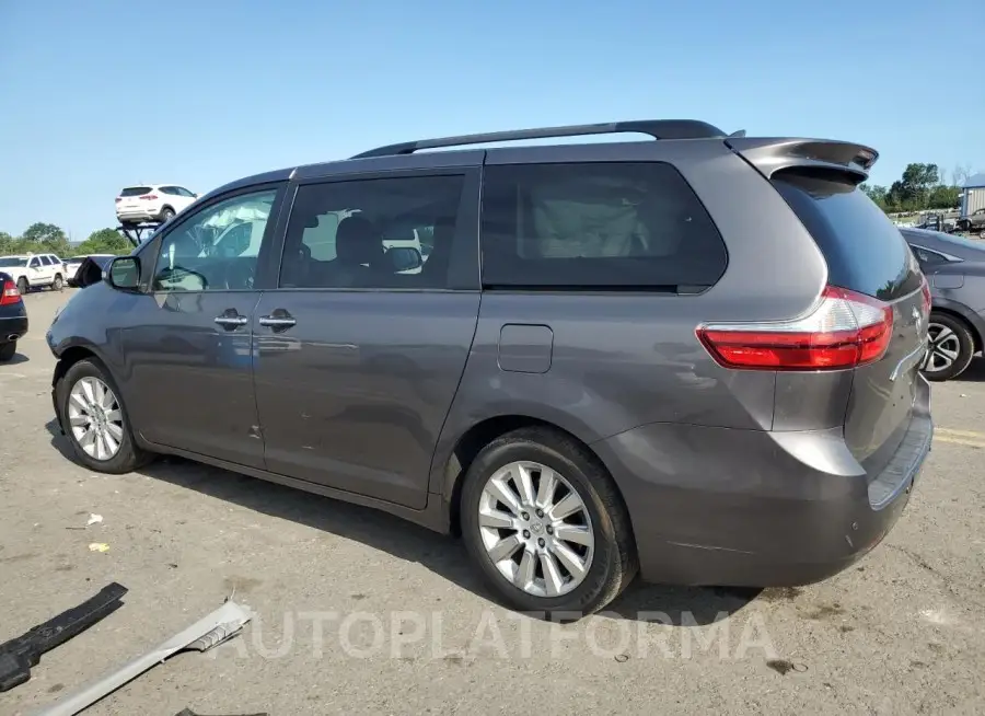 TOYOTA SIENNA XLE 2015 vin 5TDDK3DC7FS122345 from auto auction Copart