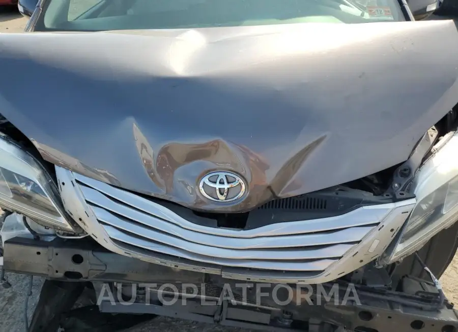 TOYOTA SIENNA XLE 2015 vin 5TDDK3DC7FS122345 from auto auction Copart