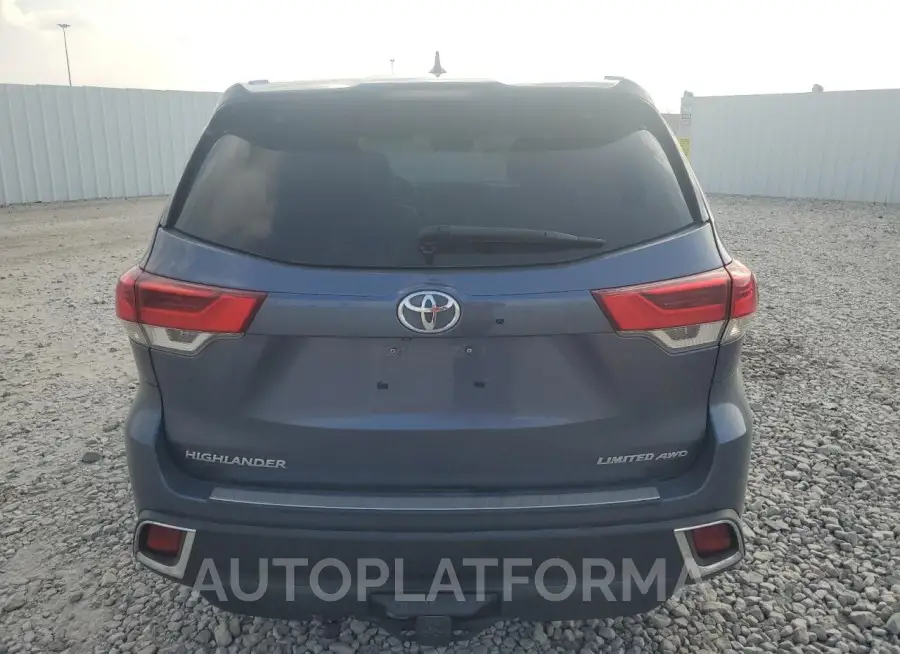 TOYOTA HIGHLANDER 2018 vin 5TDDZRFH7JS871047 from auto auction Copart