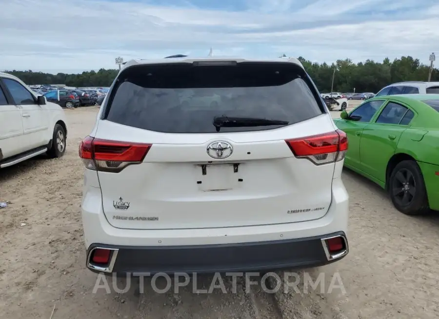 TOYOTA HIGHLANDER 2018 vin 5TDDZRFH8JS849767 from auto auction Copart