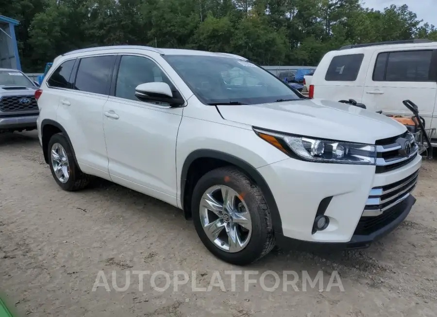 TOYOTA HIGHLANDER 2018 vin 5TDDZRFH8JS849767 from auto auction Copart