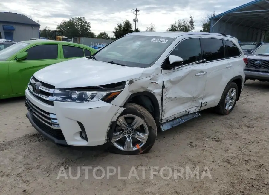 TOYOTA HIGHLANDER 2018 vin 5TDDZRFH8JS849767 from auto auction Copart