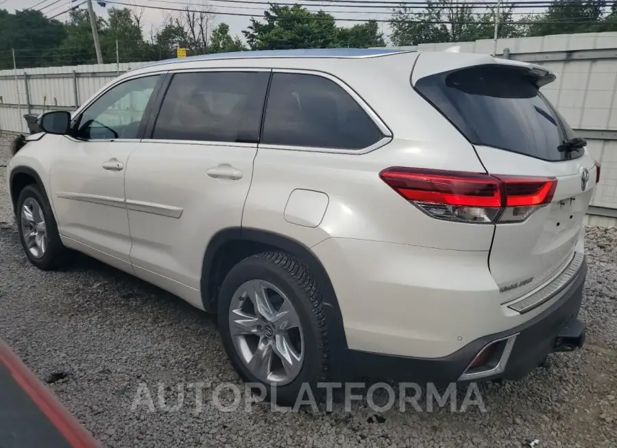 TOYOTA HIGHLANDER 2018 vin 5TDDZRFHXJS827219 from auto auction Copart