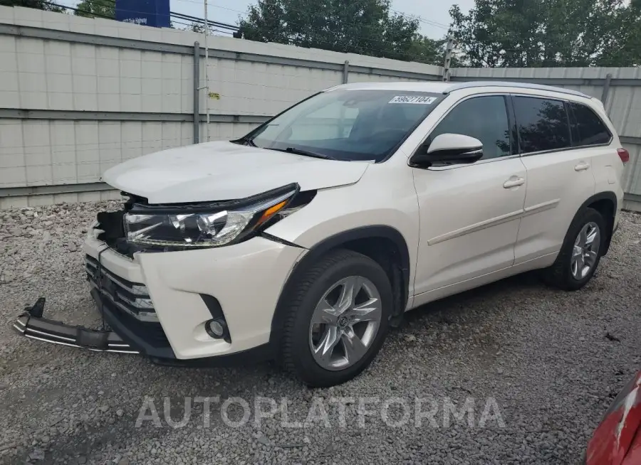 TOYOTA HIGHLANDER 2018 vin 5TDDZRFHXJS827219 from auto auction Copart