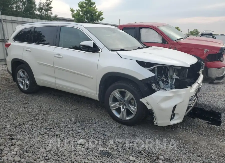 TOYOTA HIGHLANDER 2018 vin 5TDDZRFHXJS827219 from auto auction Copart