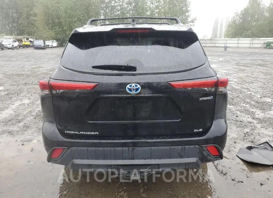 TOYOTA HIGHLANDER 2022 vin 5TDGBRCH7NS539377 from auto auction Copart