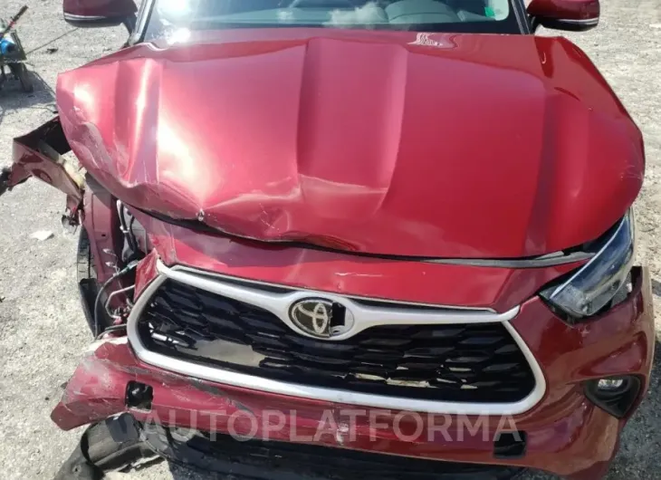 TOYOTA HIGHLANDER 2021 vin 5TDGZRAH5MS071615 from auto auction Copart