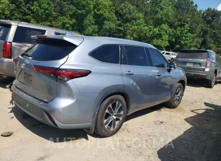 TOYOTA HIGHLANDER 2021 vin 5TDGZRAH7MS065007 from auto auction Copart