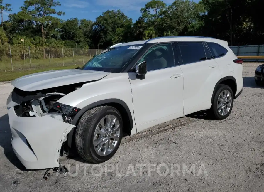 TOYOTA HIGHLANDER 2023 vin 5TDKDRAH6PS021447 from auto auction Copart