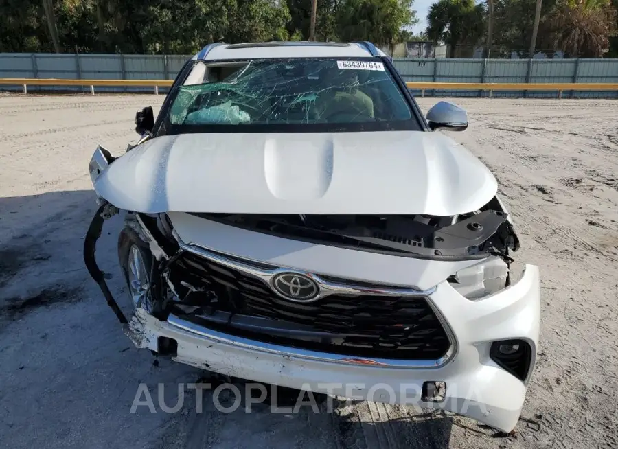 TOYOTA HIGHLANDER 2023 vin 5TDKDRAH6PS021447 from auto auction Copart