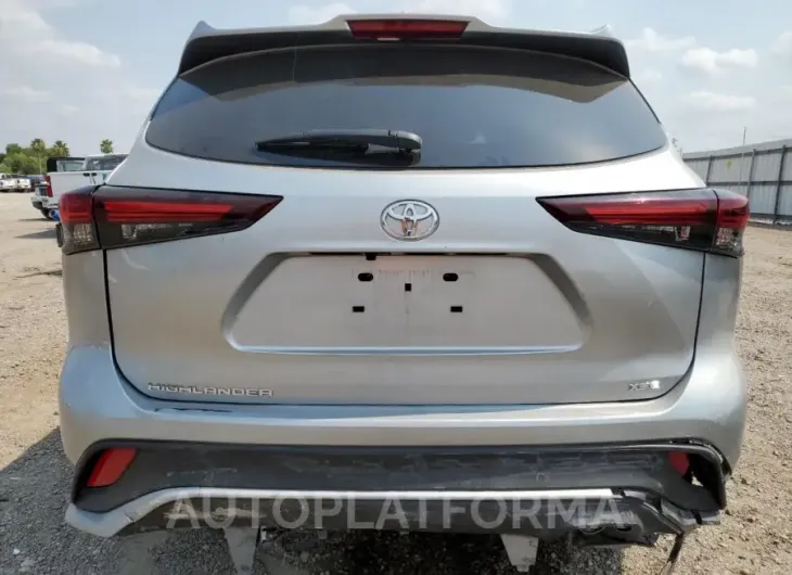 TOYOTA HIGHLANDER 2024 vin 5TDKDRAH6RS530652 from auto auction Copart