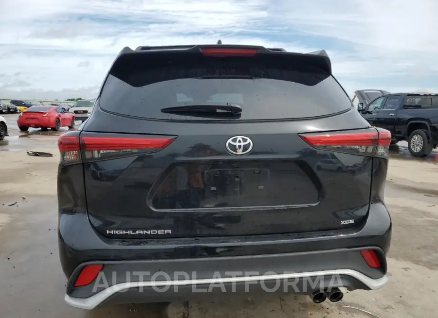 TOYOTA HIGHLANDER 2023 vin 5TDKDRAH9PS023340 from auto auction Copart