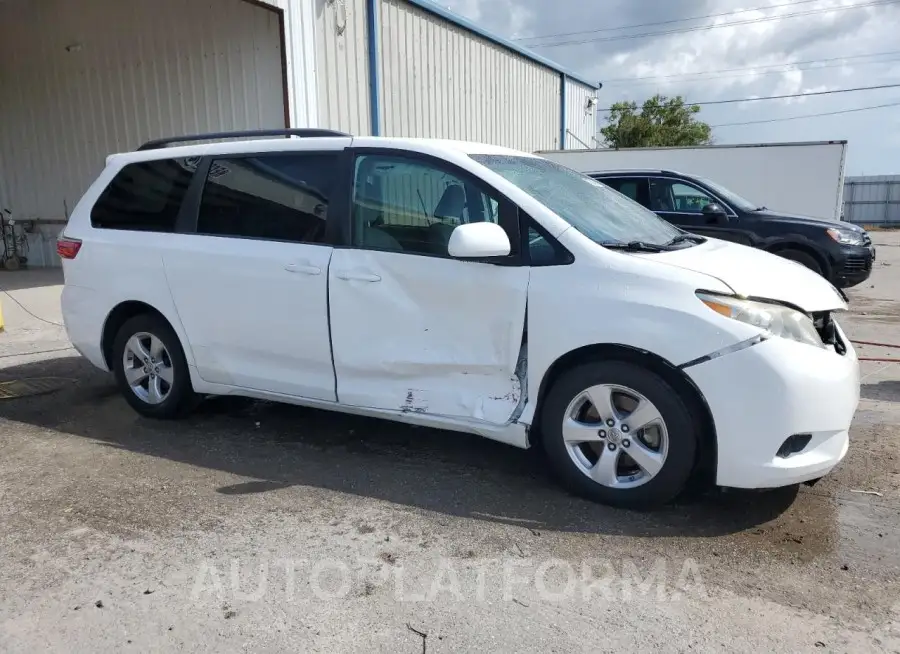 TOYOTA SIENNA LE 2015 vin 5TDKK3DC9FS612017 from auto auction Copart