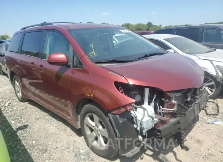 TOYOTA SIENNA LE 2020 vin 5TDKZ3DC0LS028886 from auto auction Copart